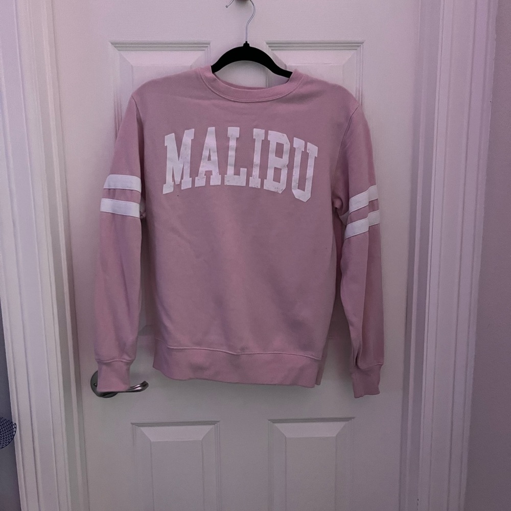 Pink sweatshirt
